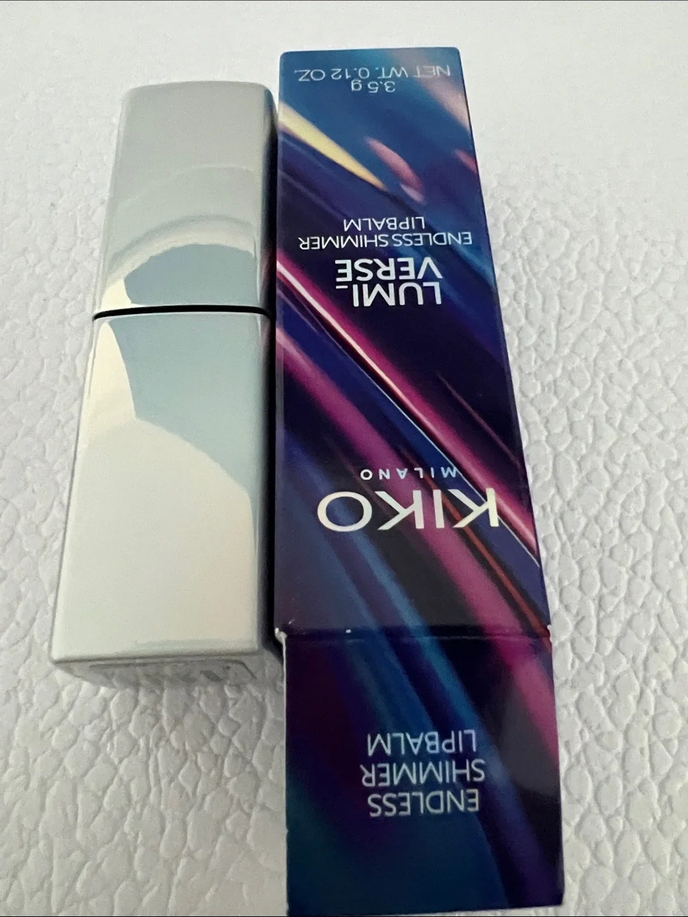 Kiko Lumiverse Limited Edition duo eyeshadow and lipbalm.